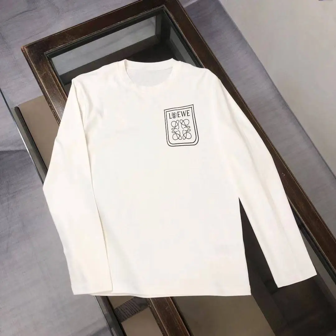 合わせやすい 質感のいい 好感度100％ 日常 カジュアル  超ファッション 大人気 ラウンドネック 長袖 Ｔシャツ