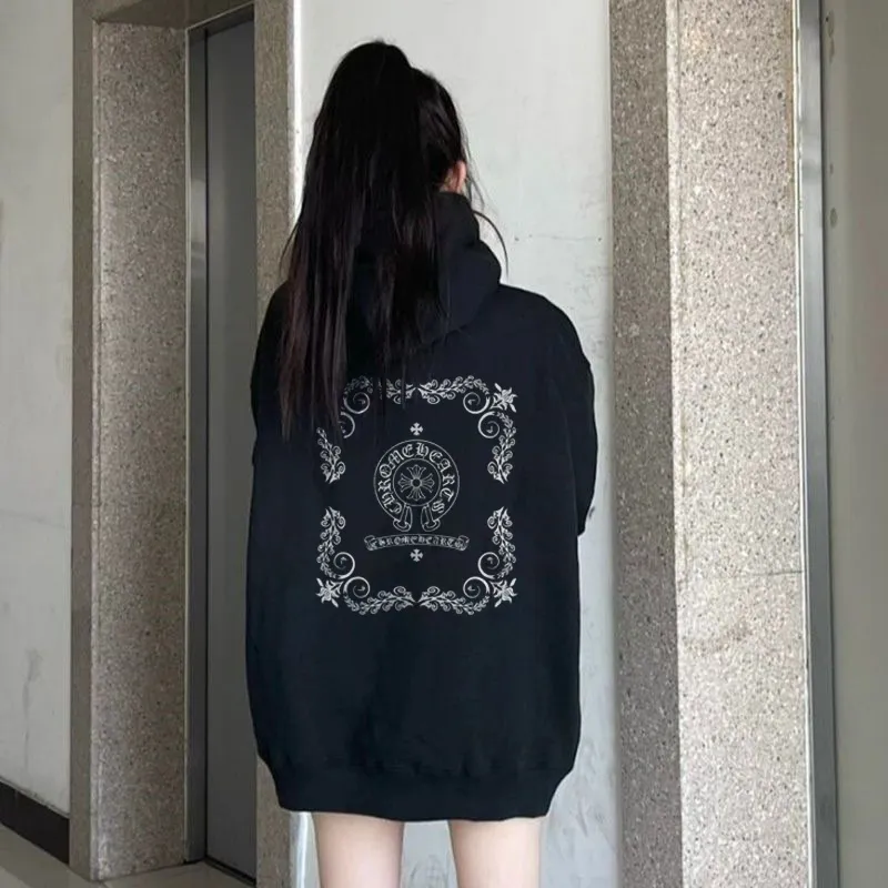 着回し最強 人気爆発中 存在感 元気いっぱい プリント フード付き 長袖 パーカー
