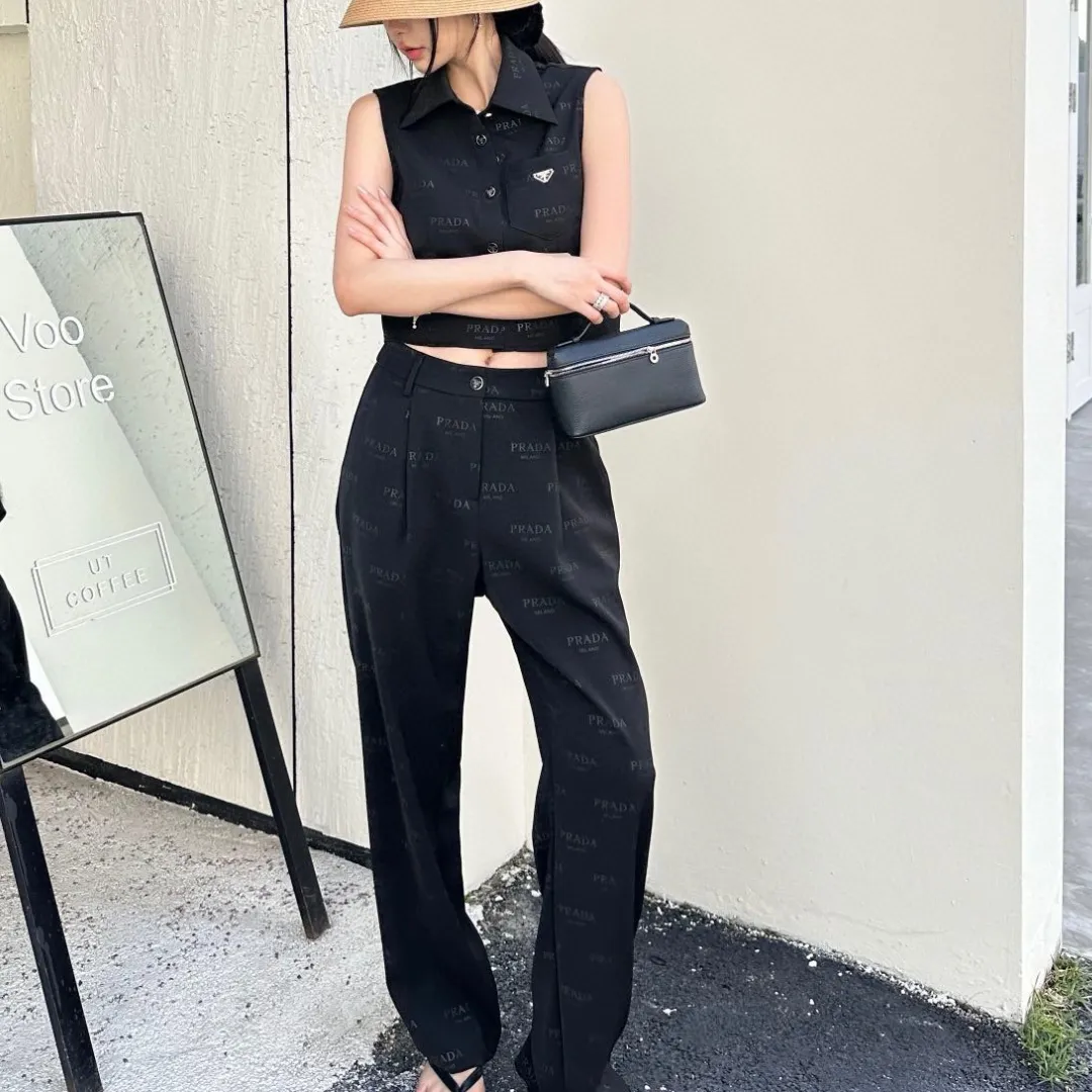 『S-L』滑らかでストレートな質感 肌触り快適 ラペルボタンベスト ストレートパンツ セットアップ