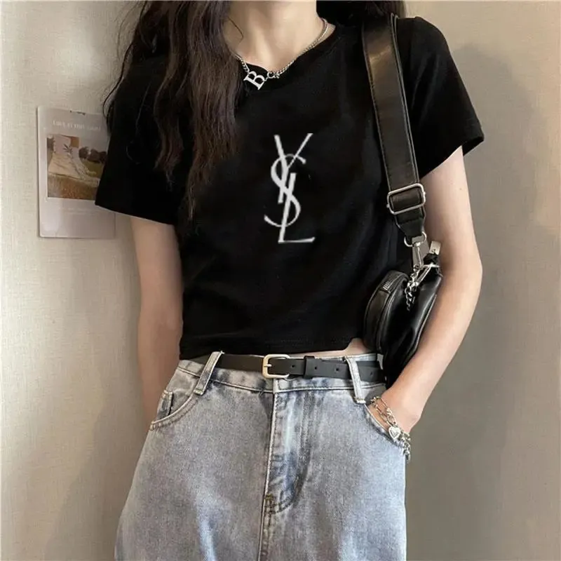 『S-2XL』気質満点 トレンド 快適 軽量 シンプル カジュアル クラシック プリント Ｔシャツ
