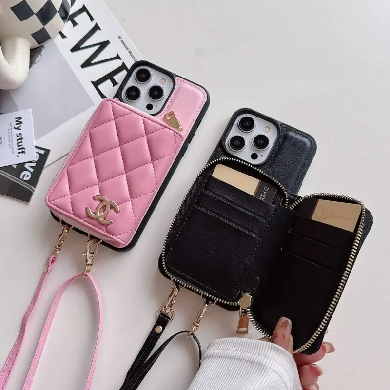 大人気 ファッション 高品質 シンプル 全面保護クラシック カード収納 斜めがけ スマホケース