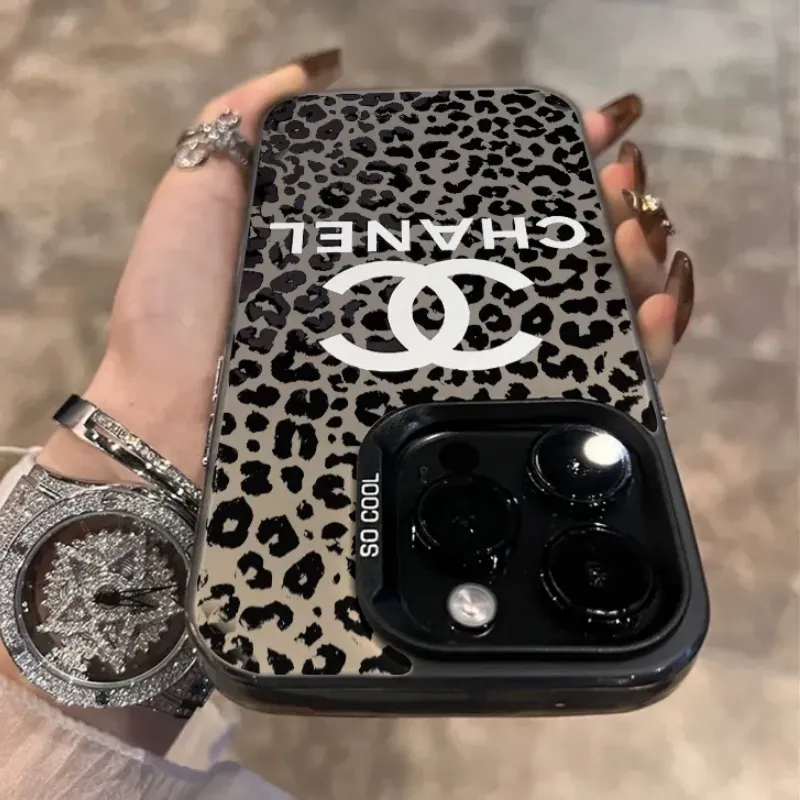 目立つ トレンド クラシック シンプルモダンクール ヒョウ柄 スマホケース