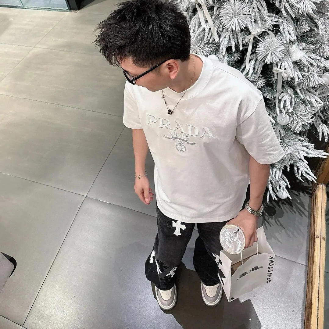 『S-4XL』超人気商品 大人の定番 合わせやすい 質感のいい 快適 通気性 高品質 刺繍Ｔシャツ