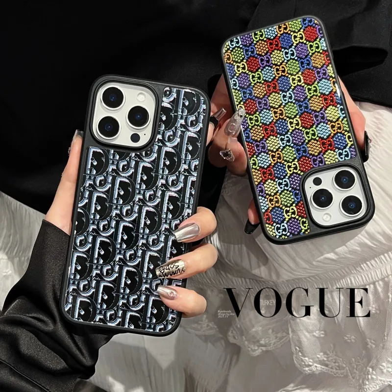 憧れトレンド 画面保護クラシッククッション性滑り止め スマホケース