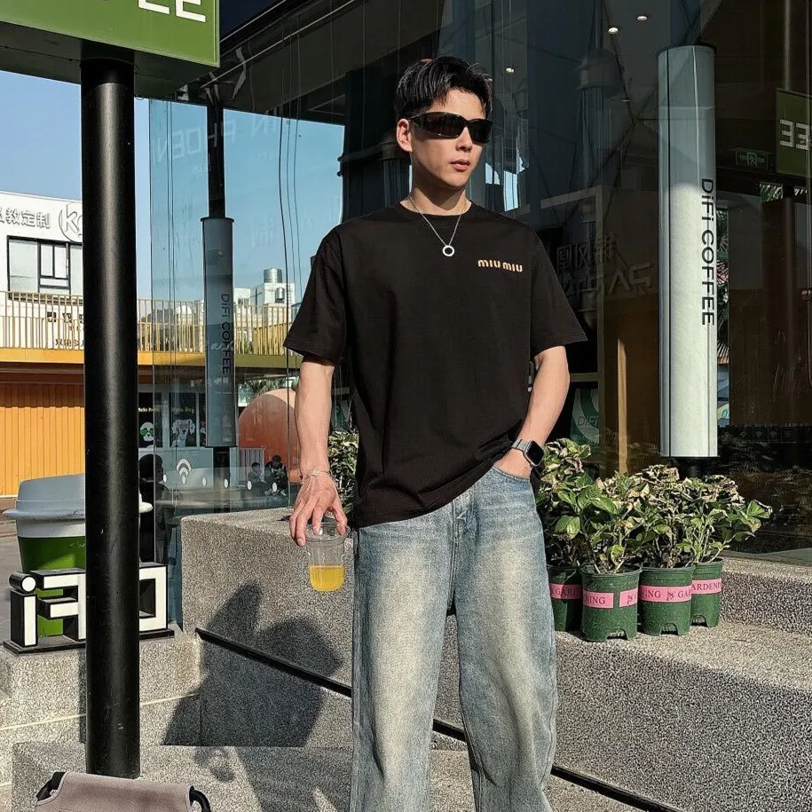 『S-4XL』プリント トレンド感抜群 リラックス シンプル ストリート系スタイル Tシャツ
