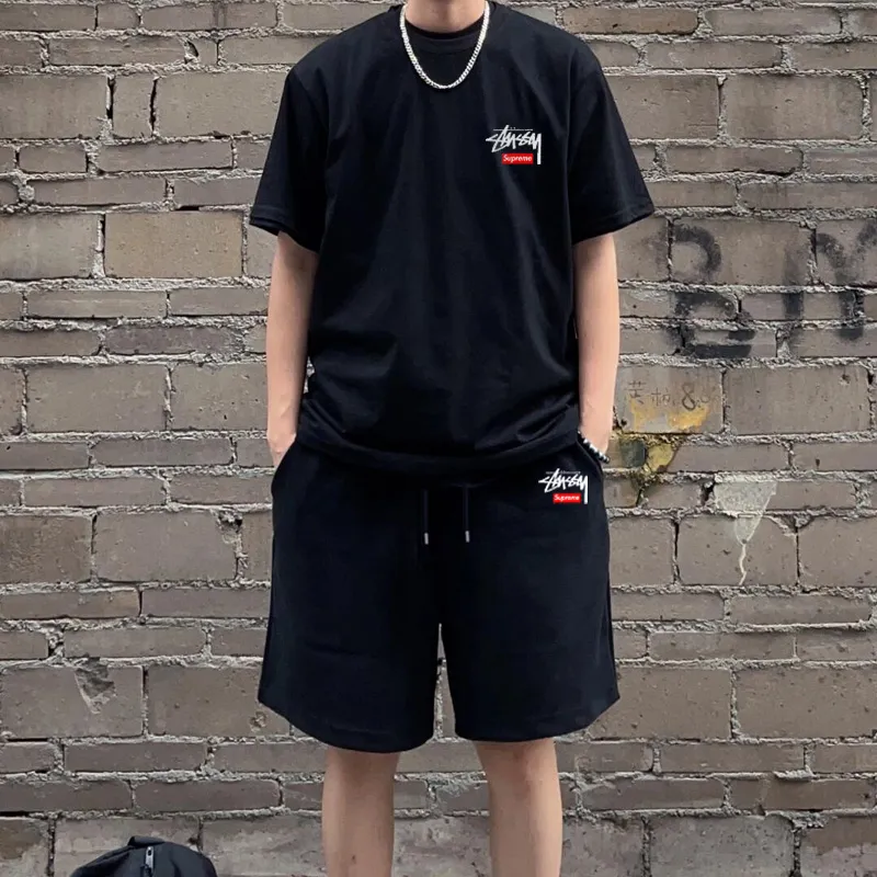 『M-3XL』トレンド シンプル カジュアル 高品質Ｔシャツ ショートパンツ セットアップ