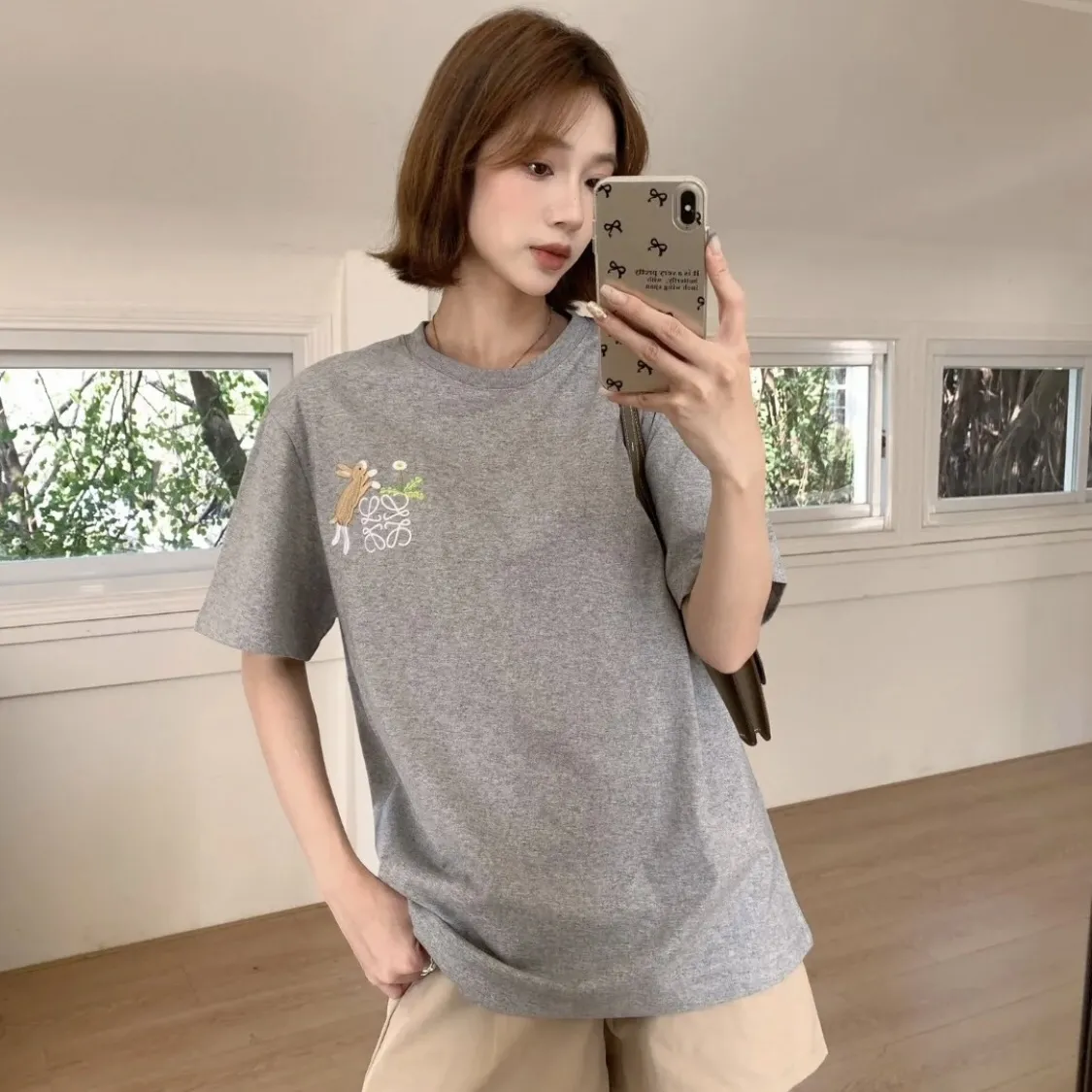 『M-XL』今売れてます カジュアル 柔らかい ゆったり 通気性のある Tシャツ