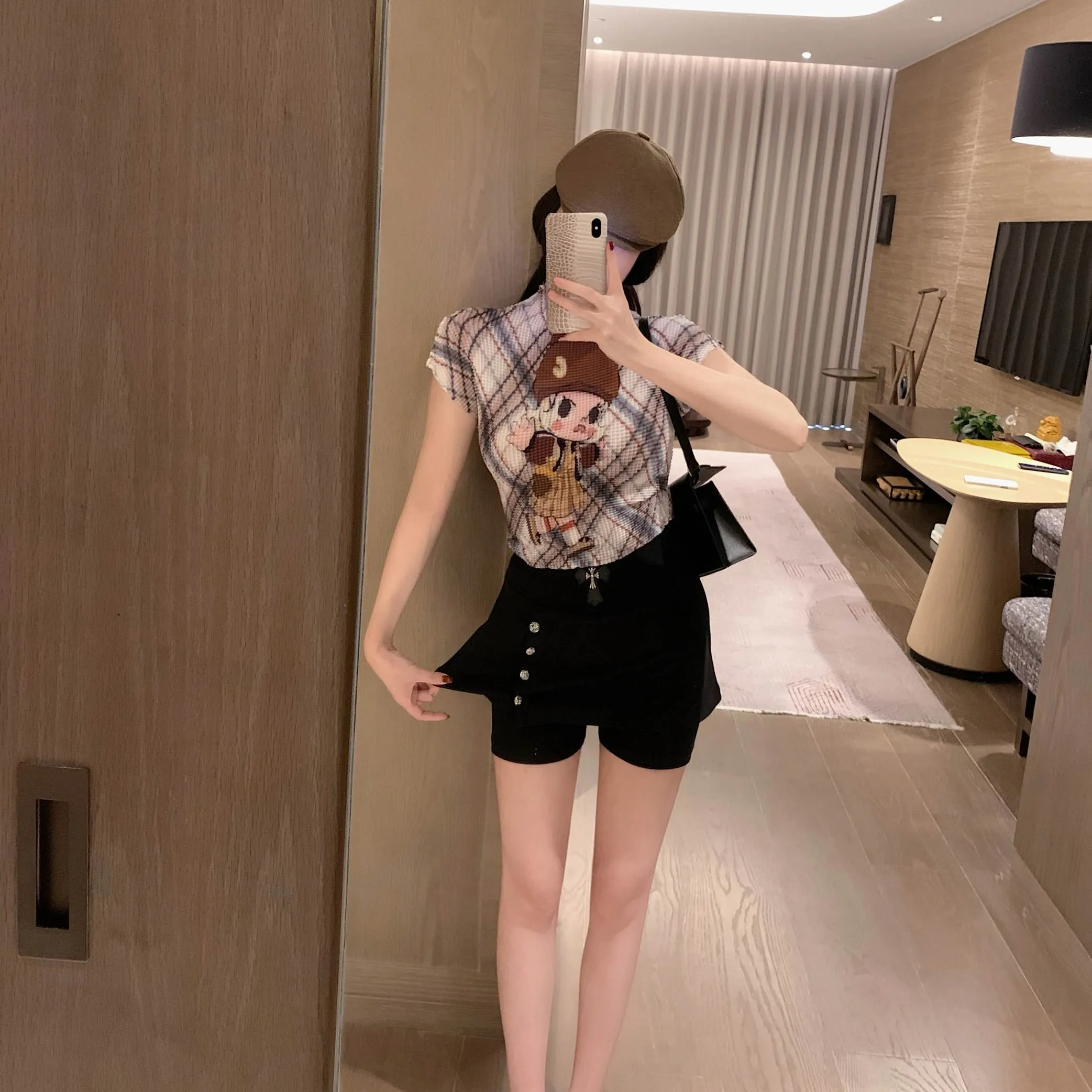 『S-L』目を引くデザイン 着回し力抜群 履きやすい 気質いい ショートパンツ