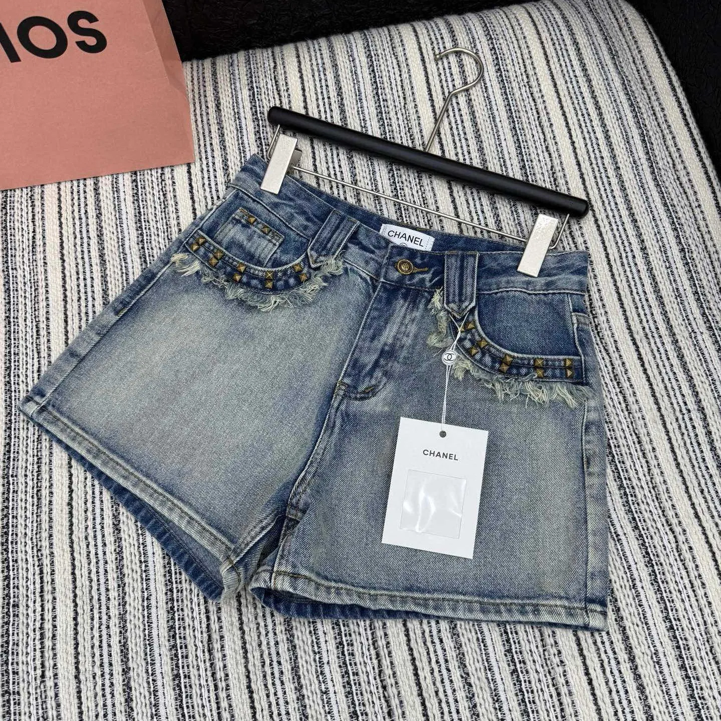 『S-L』SNSで話題沸騰 モード感のある 履きやすい デニム素材 ショートパンツ