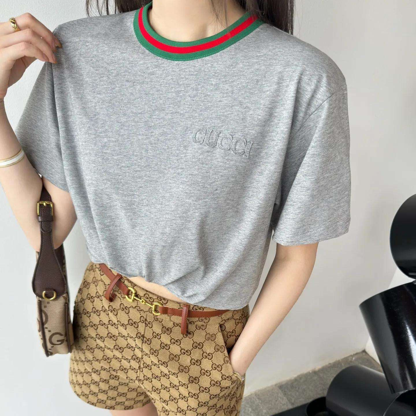 『S-L』柔らかい肌触り シンプル 柔らかい カジュアル 半袖 合わせやすい Tシャツ