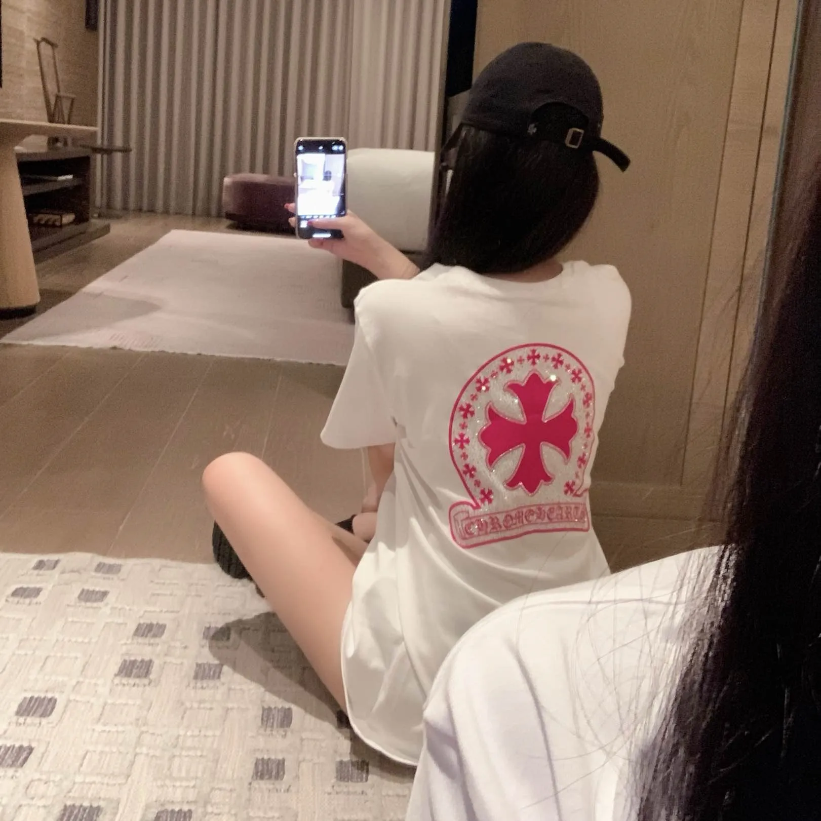 『フリーサイズ』着回し力バツグン 二色選べる 柔らかい カジュアル 半袖 Tシャツ